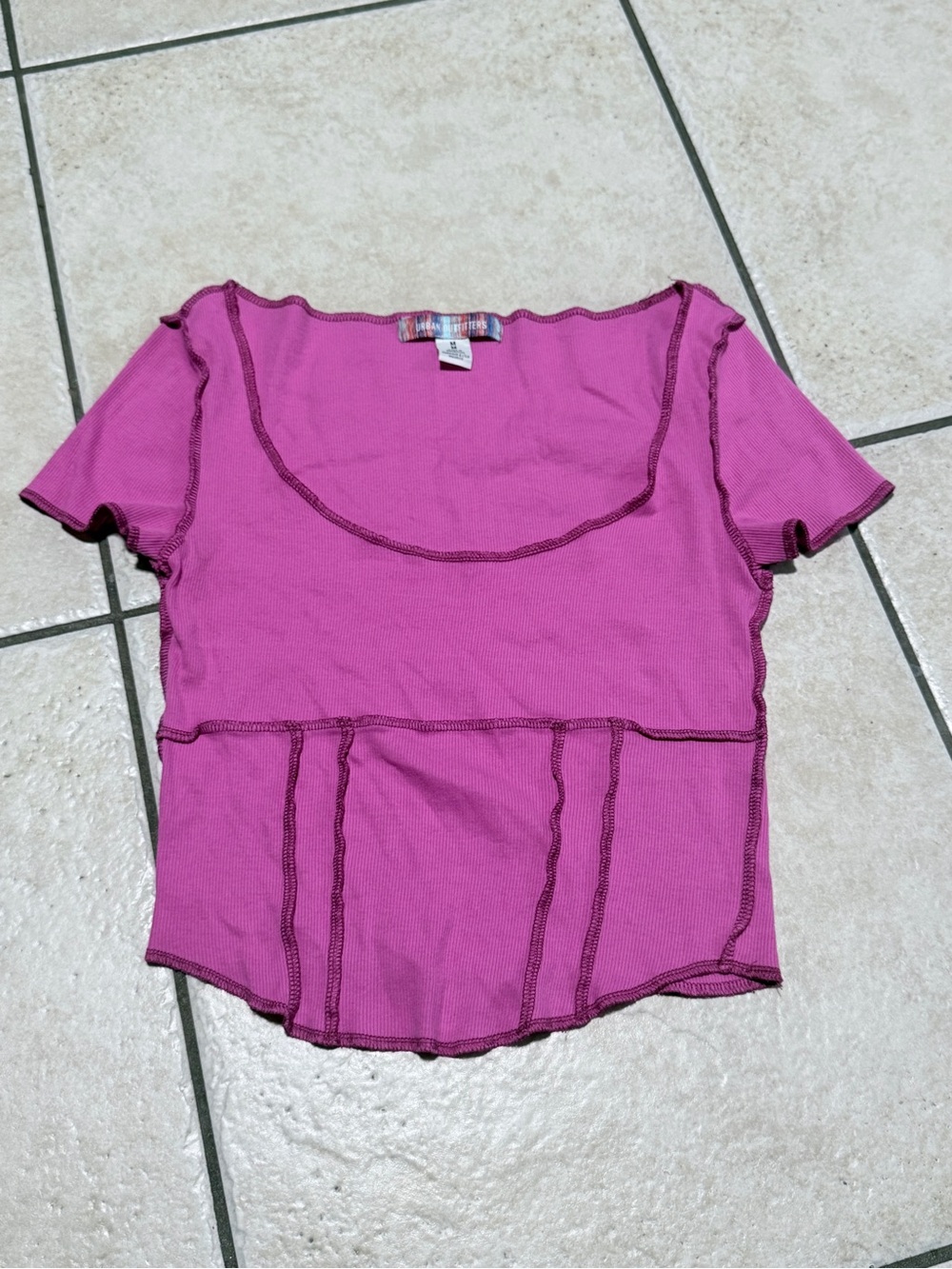 Urban Outfitters Keanu corset tee size medium - Picture 2 of 7